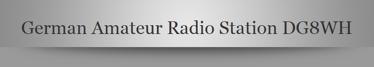 German Amateur Radio Station DG8WH